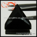 black sspecial trillion glass gems for jewelry(GLSP-17x18KBK4)